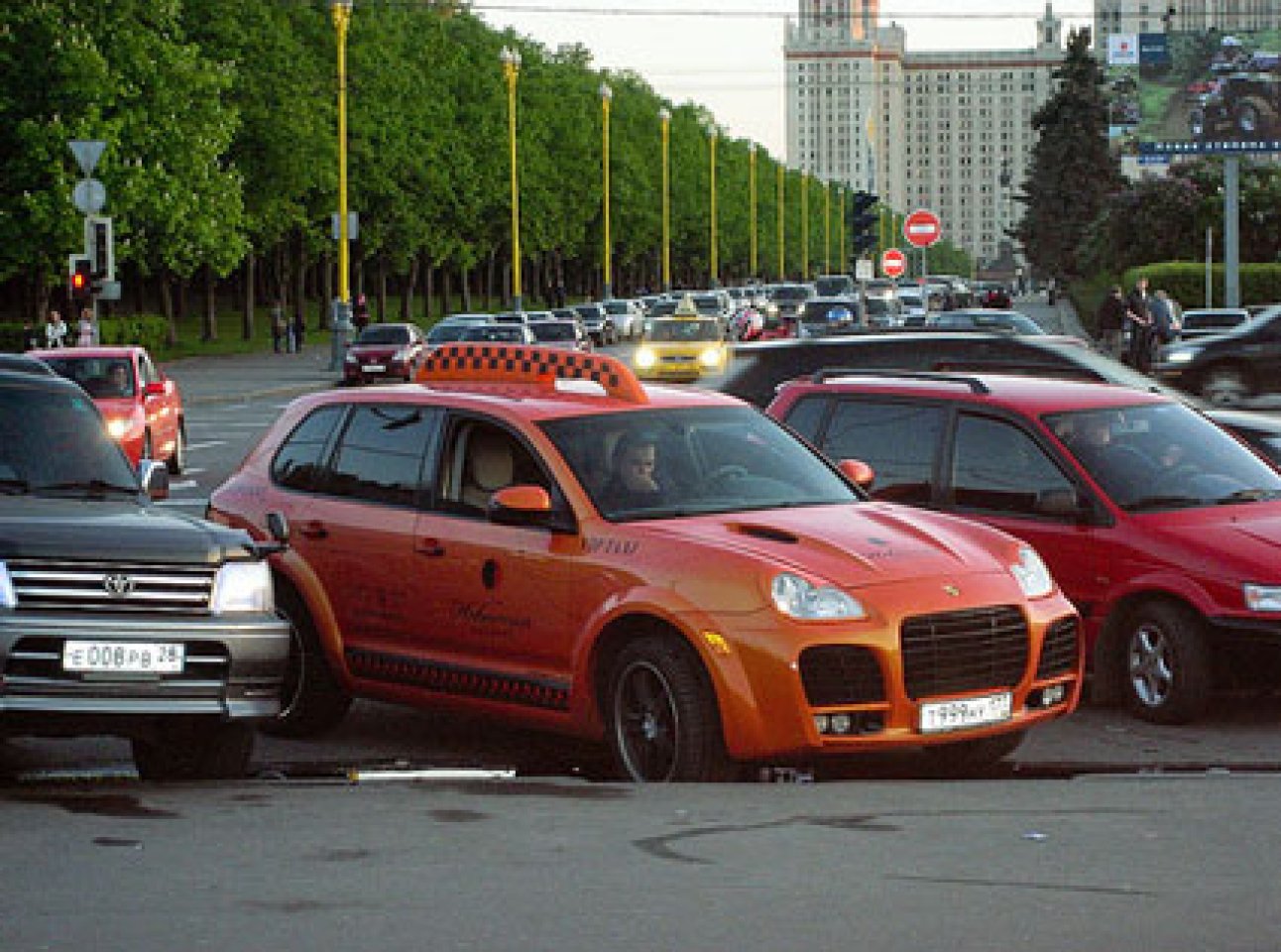 Такси Порше Кайен Москва