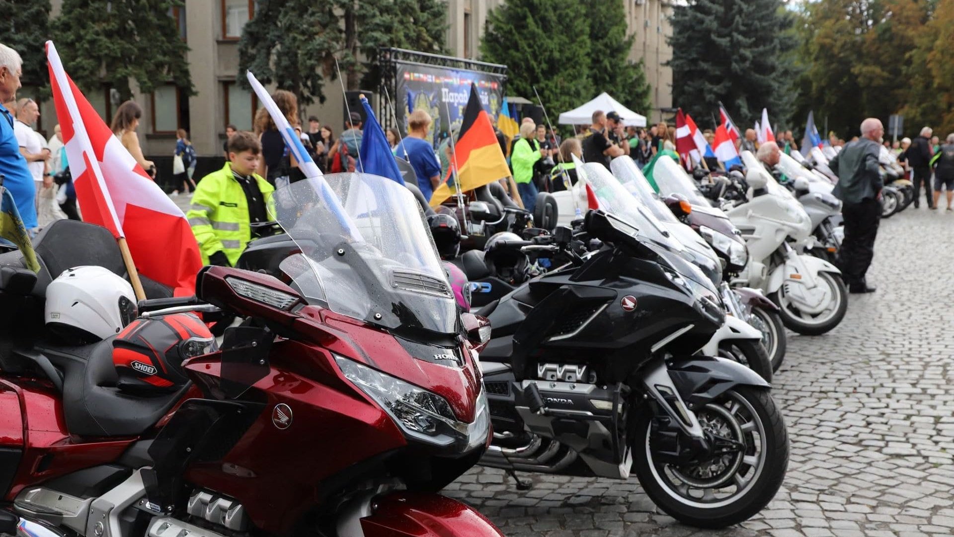 До Ужгорода на «Парад націй» з’їхалися байкери з половини Європи
