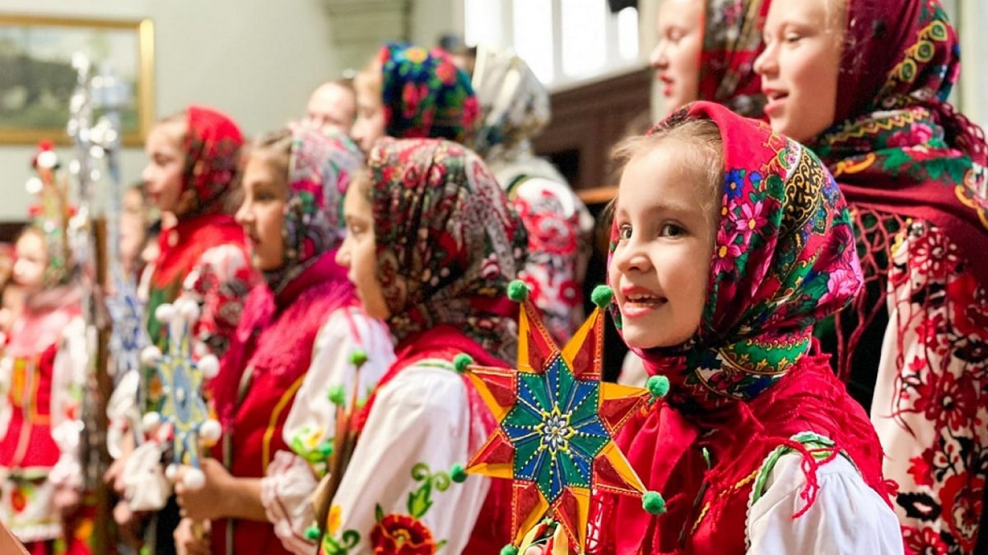 В Мукачівській міськраді лунали різдвяні колядки у виконанні дітей