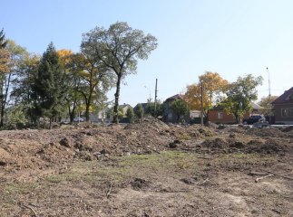 У Мукачеві розпочали капремонт скверу по вулиці Духновича