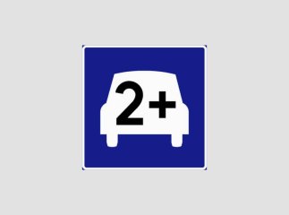Що означає дорожній знак з авто та цифрами