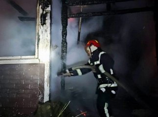 У селищі Солотвино горів будинок