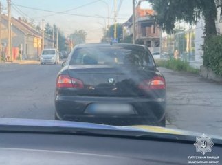 Задурманений уже зрання: патрульні Ужгорода впіймали порушника
