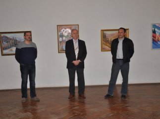 У Мукачеві відкрили виставку картин, присвячену Дню художника (ФОТО)