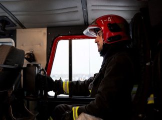 Мукачівець отримав травми в нічній пожежі