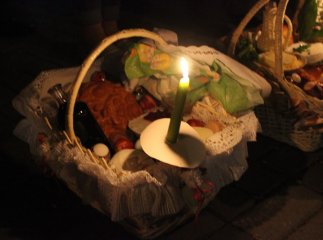 Православні та греко-католики Мукачева відзначають Воскресіння Христове