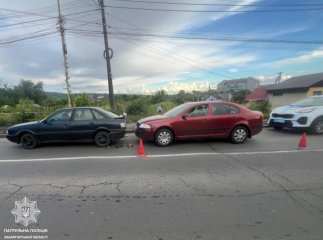 В Ужгороді п’яний водій скоїв аварію