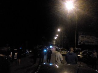 Рух на КПП "Ужгород" заблокований: поліцейські намагаються вплинути на ситуацію