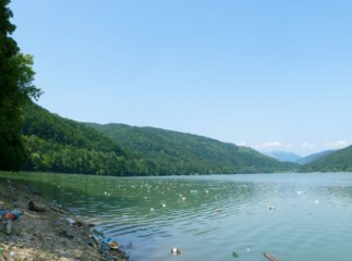 Завалене сміттям Вільшанське водосховище взялись очищати у терміновому порядку