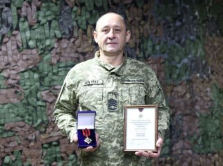 Воїн із Тячівщини отримав «Золотий хрест»