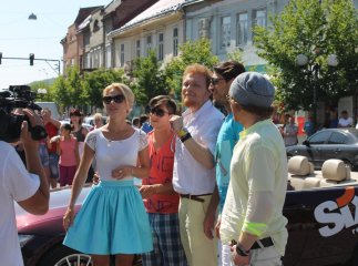 Фреймут, Педан, Притула та брати Сафронови "творять дива" в центрі Мукачева (ФОТОРЕПОРТАЖ)