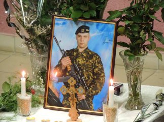У Берегові попрощались із юнаком, який у день свого народження загинув у зоні АТО (ФОТО)