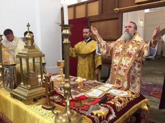 Владика Феодор з архіпастирським візитом відвідав Свято-Миколаївський храм в місті Токай