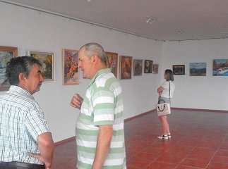 В Ужгородському музеї народної архітектури та побуту експонують художню виставку 23-ох авторів