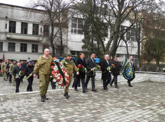 Ужгородці вшанували пам’ять загиблих під час війни в Афганістані