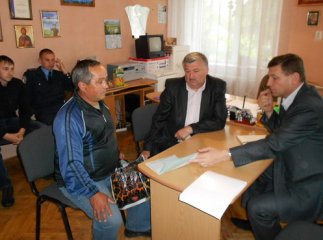 Керівник іршавської міліції провів виїзний прийом