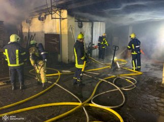У Мукачівському районі спалахнула пожежа на підприємстві