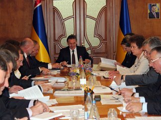 В ОДА відбулась нарада Олександра Ледиди з головами райдержадміністрацій