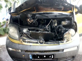 За добу на Закарпатті горіли три автомобілі