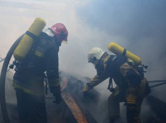 На території коледжу сталася пожежа