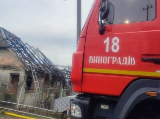 На Берегівщині чоловік виніс із палаючого будинку 78-річну жінку