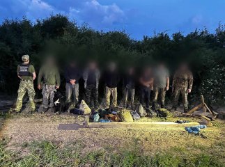 За вихідні затримано понад 20 чоловіків, які намагались незаконно перетнути кордон