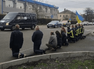 Виноградівщина на колінах зустріла загиблих Героїв із Закарпаття