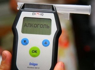 На Закарпатті "Драгер" зафіксував рекордний показник рівня алкоголю у крові далекобійника – 3,96 проміле