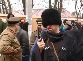Вихідними в Ужгороді можна було побачити Кутузова, Анну-кулеметницю та багато інших історичних персонажів (ВІДЕО)