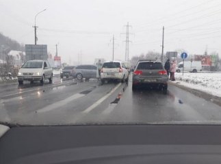 Аварія на в’їзді у Мукачево. Опубліковано відео