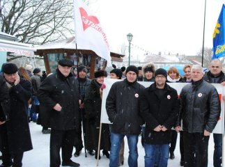Мітинг в Ужгороді: як це було (ФОТОРЕПОРТАЖ)