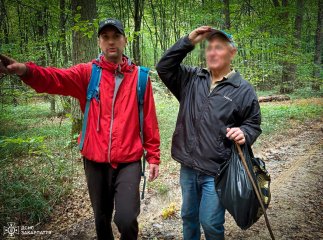 Рятувальники шукали у лісі грибника, який заблукав