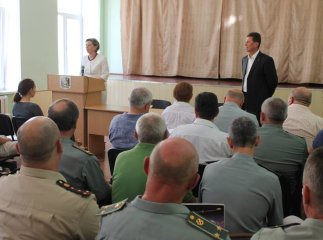 Мукачівський ліцей з посиленою військово-фізичною підготовкою отримав нового начальника (ФОТО)