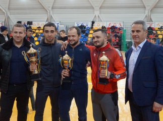 У Тячеві провели новорічний турнір з греко-римської боротьби