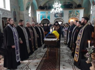 На Ужгородщині попрощались із полеглим воїном На Ужгородщині попрощались із полеглим воїном