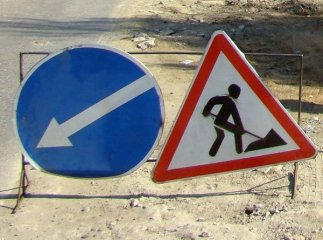 Через ремонтні роботи на вулиці Руській в Ужгороді ускладнено транспортний рух