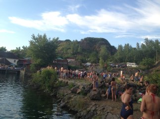 Відпочинок на ужгородському кар’єрі став останнім для юнака (ФОТО)