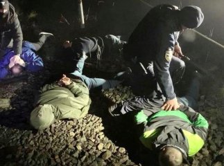 Поліцейські затримали «на гарячому» групу осіб