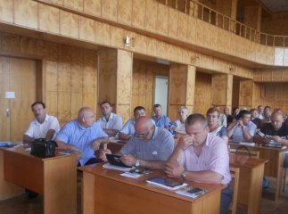 На вчорашній сесії Хустської районної ради вирували пристрасті