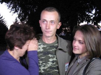 В Ужгороді зустріли закарпатця, який 27 днів перебував у полоні терористів
