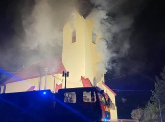Вночі на Закарпатті загорівся храм