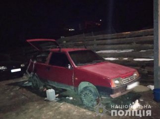 Хлопець розповів, як підпалив машину односельця