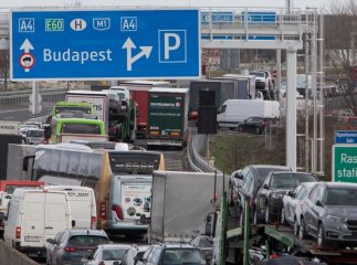 Протести в Угорщині Кордон із Угорщиною