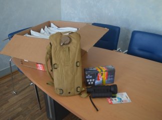 Американський меценат передав бійцям 128-ої бригади спецобладнання