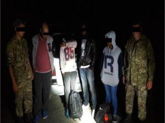 На угорському кордоні мукачівські прикордонники затримали нелегалів з Африки