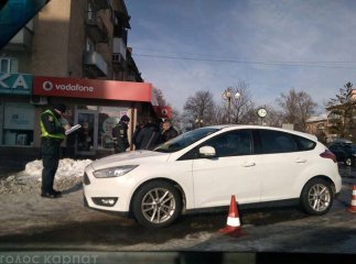 В обласному центрі зіткнулися два автомобілі
