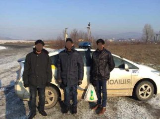 На Ужгородщині поліція затримала нелегалів із Шрі-Ланки