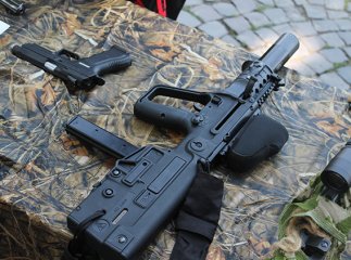 Закарпатські правоохоронці влаштували виставку зброї