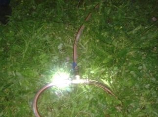На Великоберезнянщині разом з машиною крадіїв знайшли чергову врізку в нафтопровід
