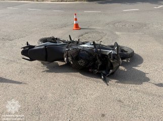 Мотоцикліст у Мукачеві набешкетував на 55 тисяч